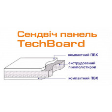 5 мм Techboard, білий