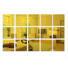 Купить 0,8 мм акрил зеркальний ЗОЛОТО на самоклеющийся основе